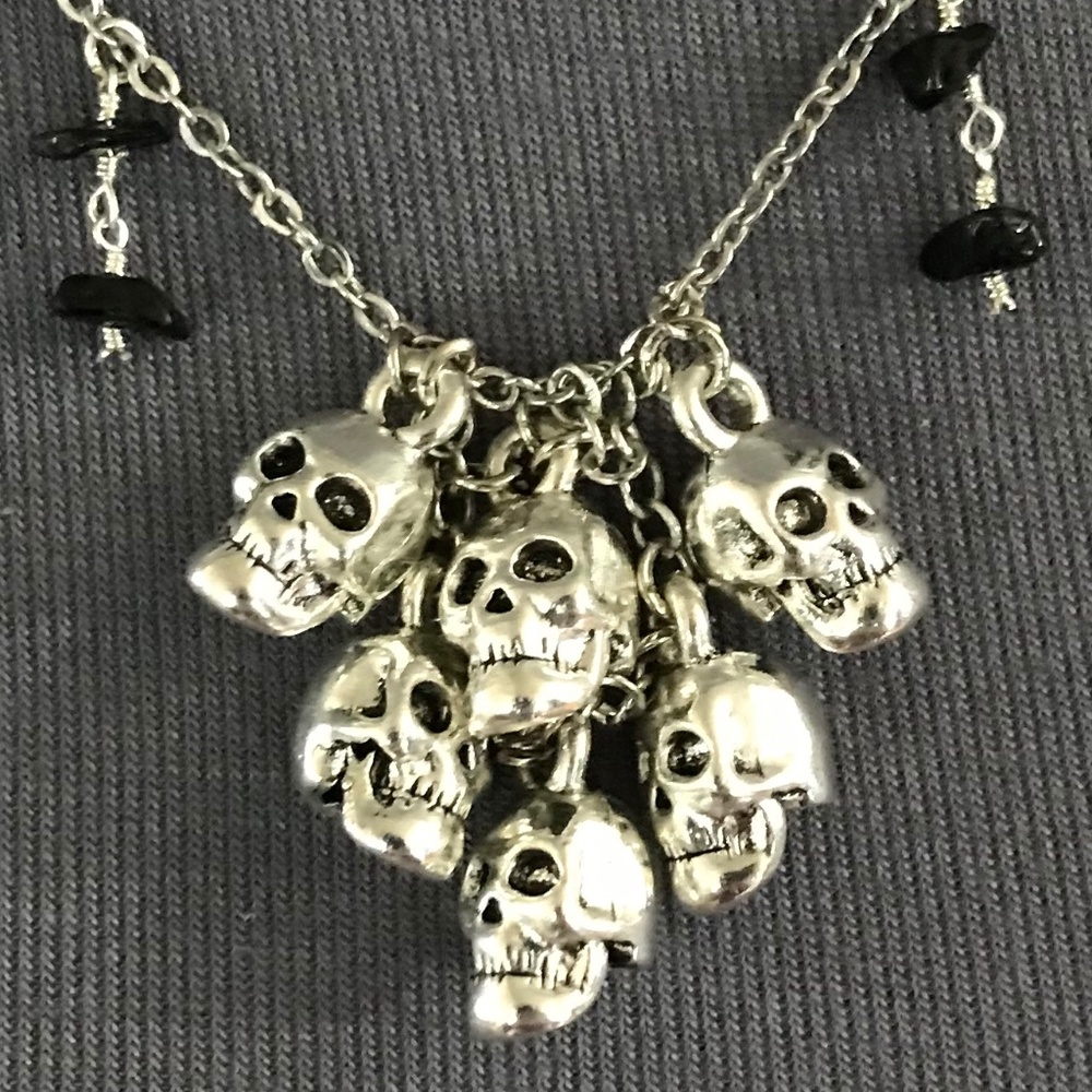 "Hades: God of the Underworld" Pluto Greek Roman Mythology Handmade Necklace - Picture 3 of 14